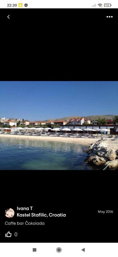 Apartment Little Marijeta Trogir Bagian luar foto